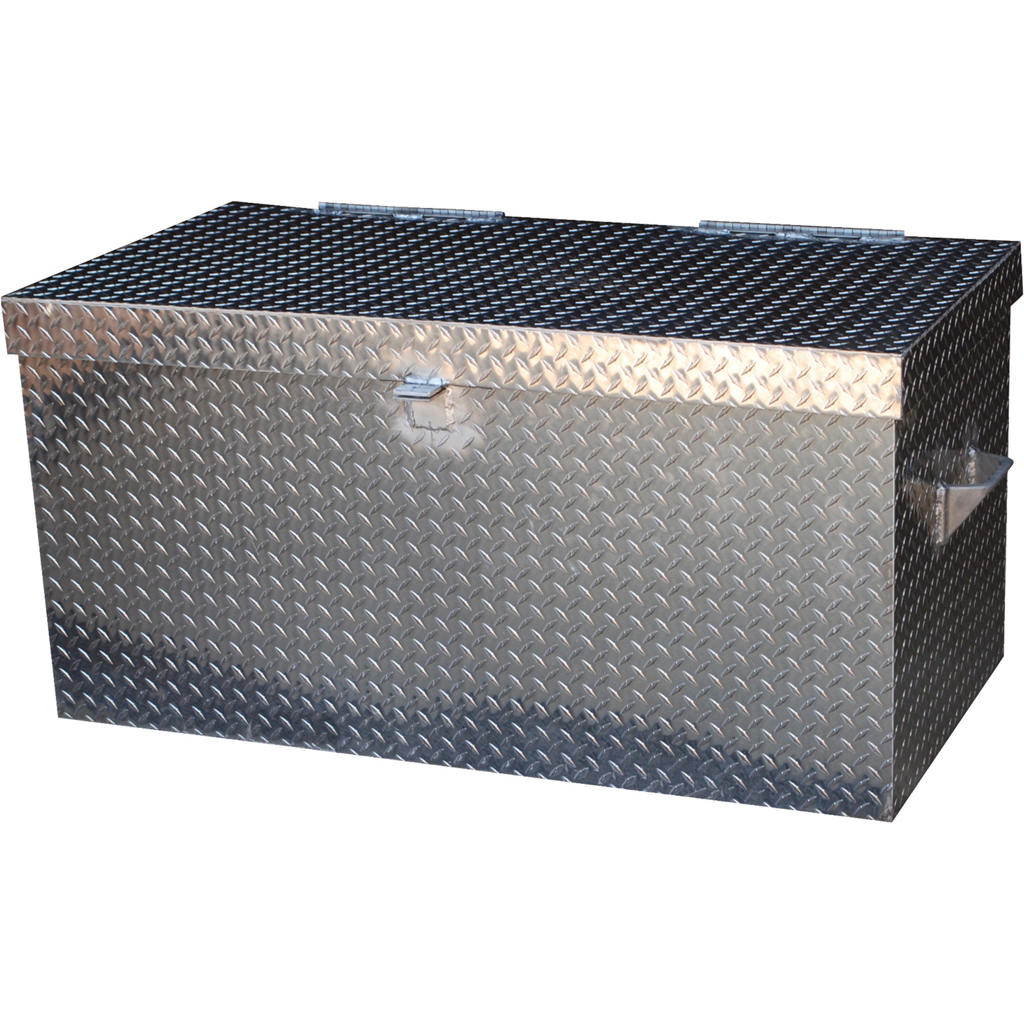 Vestil Aluminum Tread Plate Portable Tool Box